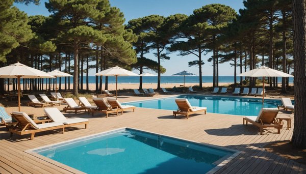 Campings piscine arcachon guide : détente