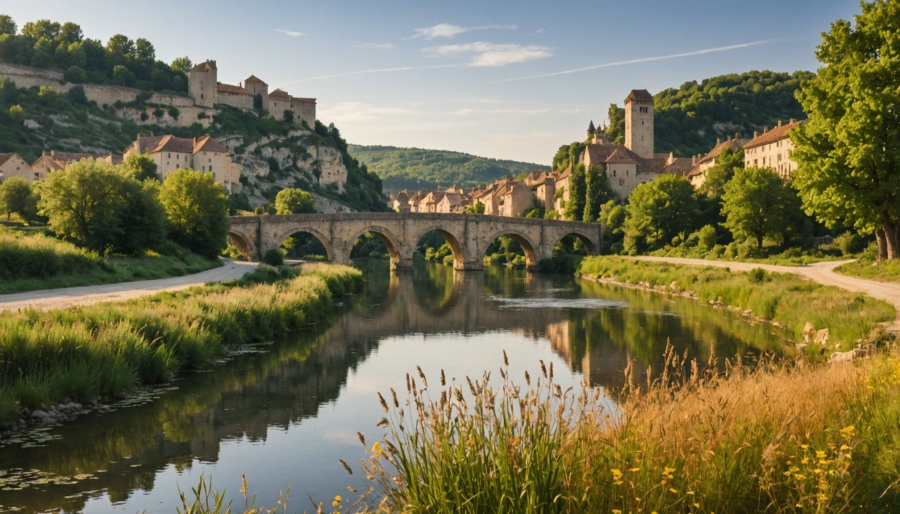 Découvrir cahors et le lot à travers des vacances en pleine nature